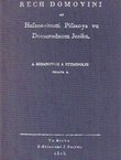 Rech domovini od hasznovitozti piszanya vu domorodnom jeziku (pretisak iz 1815)