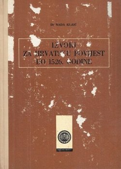 Izvori za hrvatsku povijest do 1526. godine