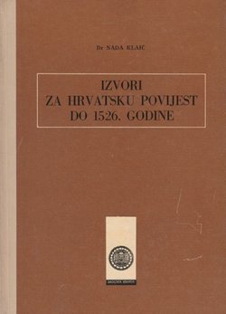 Izvori za hrvatsku povijest do 1526. godine
