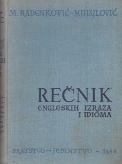Rečnik engleskih izraza i idioma