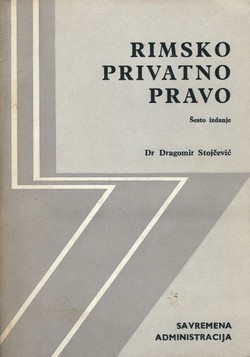 Rimsko privatno pravo (6.izd.)