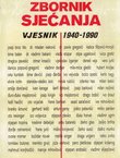 Zbornik sjećanja. Vjesnik 1940-1990