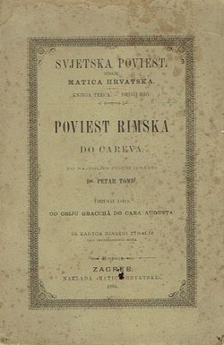 Poviest rimska do careva II. (Svjetska poviest III/2.)