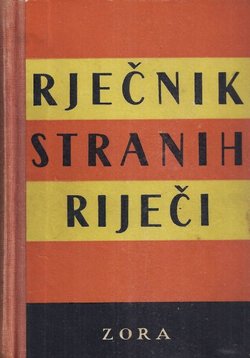Rječnik stranih riječi