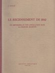 Le recensement de 1910 ses methodes et son application dans la Marche Julienne
