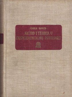Metod i teorija u eksperimentalnoj psihologiji