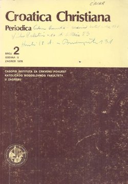 Croatica Christiana Periodica 2/1978
