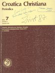 Croatica Christiana Periodica 7/1981