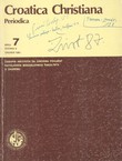Croatica Christiana Periodica 7/1981