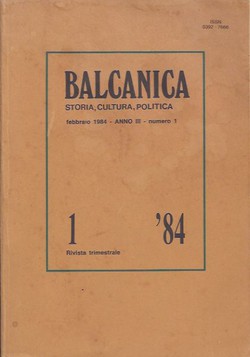 Balcanica III/1/1984