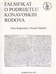 Falsifikat o podrijetlu konavoskih rodova