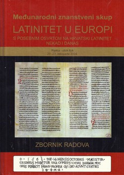 Latinitet u Europi s posebnim osvrtom na hrvatski latinitet nekad i danas