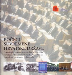 Počeci suvremene hrvatske države (kronologija procesa osamostaljenja Republike Hrvatske): od Memoranduma SANU 1986. do proglašenja neovisnosti 8. listopada 1991.