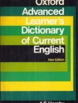 Oxford Advanced Learner's Dictionary of Current English