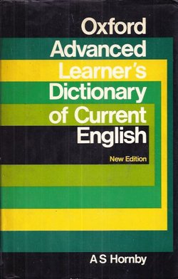 Oxford Advanced Learner's Dictionary of Current English