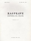 Rasprave Zavoda za jezik 8-9/1982-83