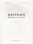 Rasprave Zavoda za jezik 8-9/1982-83