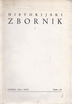 Historijski zbornik XXI-XXII/1968-69