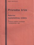 Privredna kriza i Reforma kapitalističkog sistema