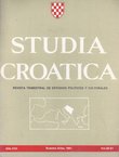 Studia croatica XXII/80-81/1981
