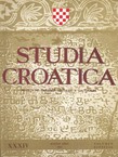 Studia croatica XXXIV/Vol.Especial/1993