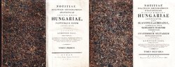 Notitiae politico-geographico-statisticae inclyti regni Hungariae, partiumque eidem adnexarum I-II
