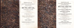 Notitiae politico-geographico-statisticae inclyti regni Hungariae, partiumque eidem adnexarum I-II