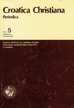 Croatica Christiana Periodica 5/1980
