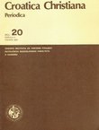 Croatica Christiana Periodica 20/1987