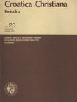 Croatica Christiana Periodica 23/1989