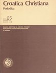 Croatica Christiana Periodica 25/1990