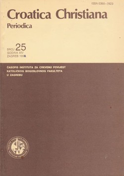 Croatica Christiana Periodica 25/1990
