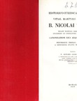 Historico-iuridica dilucidatio vitae, martyrii et gloriae B. Nicolai Tavelić