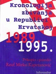 Kronologija zbivanja u Republici Hrvatskoj 1989.-1995.