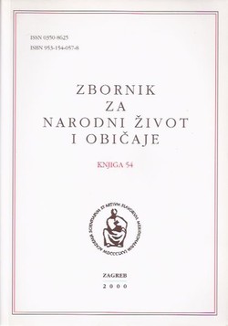 Zbornik za narodni život i običaje 54/2000 (Kijevo. Narodni život i tradicijska kultura)