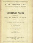 Codex diplomaticus Regni Croatiae, Dalmatiae et Slavoniae / Diplomatički zbornik Kraljevine Hrvatske, Dalmacije i Slavonije XIV.