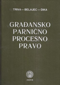 Građansko parnično procesno pravo (6.izmj. i dop.izd.)