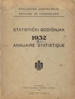 Statistički godišnjak / Annuaire statistique IV/1932