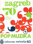 Zagreb '70. XVI festival zabavne muzike. Šansone