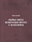 Osobna imena Bunjevačkih Hrvata u Madžarskoj