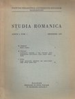 Studia romanica I/1/1956