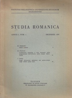Studia romanica I/1/1956