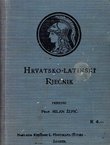 Hrvatsko-latinski rječnik