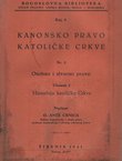 Kanonsko pravo katoličke crkve 2. Osobno i stvarno pravo 1. Hijerarhija katoličke crkve