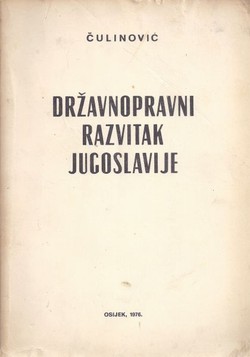 Državnopravni razvitak Jugoslavije