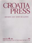 Croatia Press XXVI/4 (276)/1973