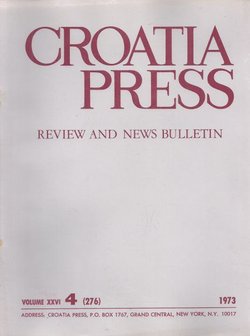 Croatia Press XXVI/4 (276)/1973