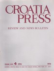 Croatia Press XXVI/4 (276)/1973