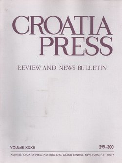 Croatia Press XXXII/3-4 (299-300)/1979