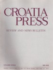 Croatia Press XXXIII/1-2 (301-302)/1980